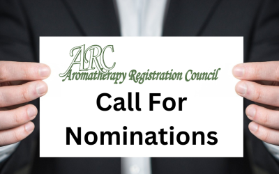 Call for Nominations: Aromatherapy Registration Council Board of Directors